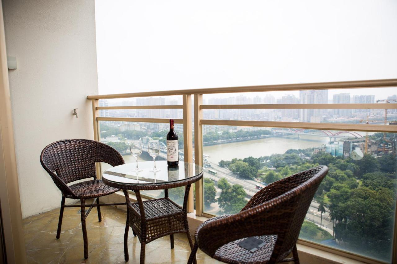 Waifiden Guangzhou Haizhu Square Wanyi Apartment Exterior foto