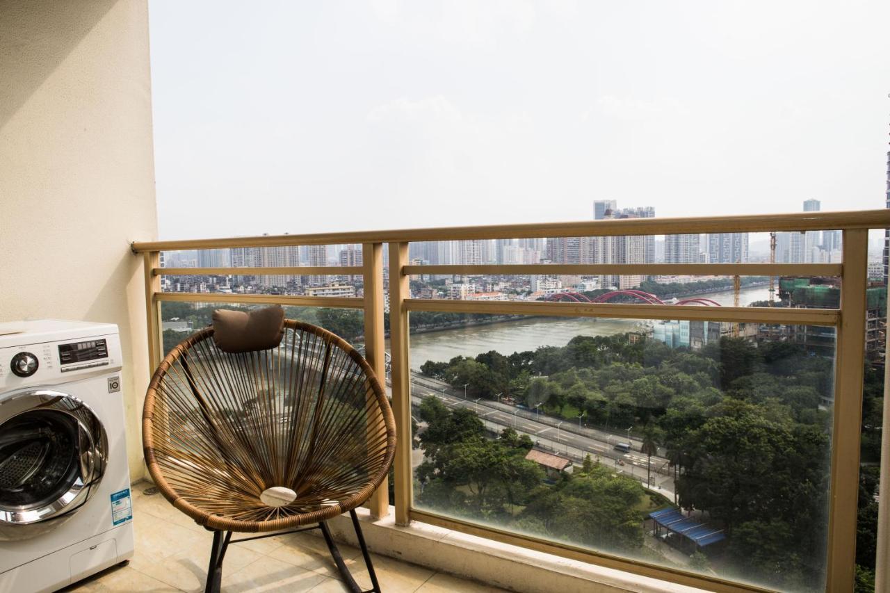 Waifiden Guangzhou Haizhu Square Wanyi Apartment Exterior foto
